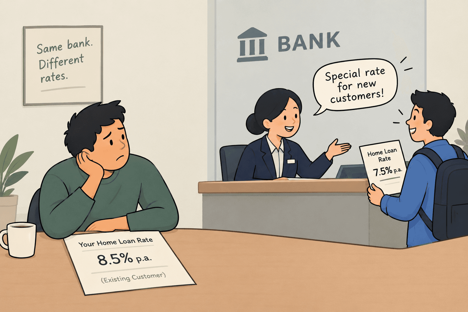 Your Bank Cut Rates for New Customers. Did Anyone Tell You?